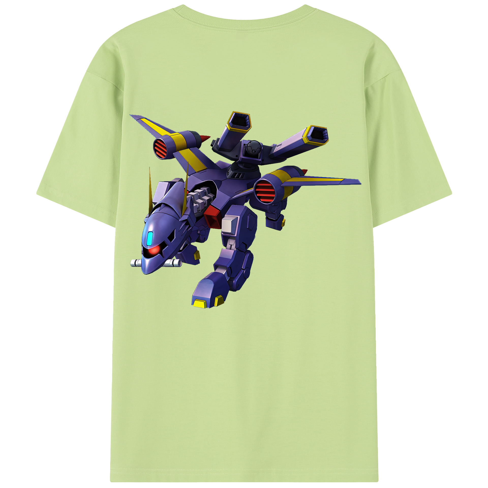 （画像用） 機動戦士ガンダム Mobile Suit Gundam 綿100％半袖Tシャツ（背面プリント）